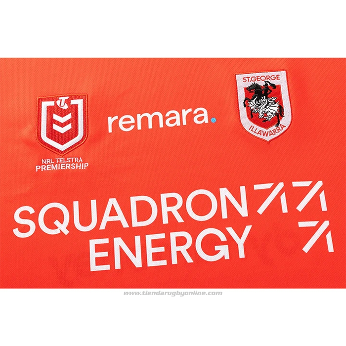 Camiseta St. George Illawarra Dragons Rugby 2026 Captains Run